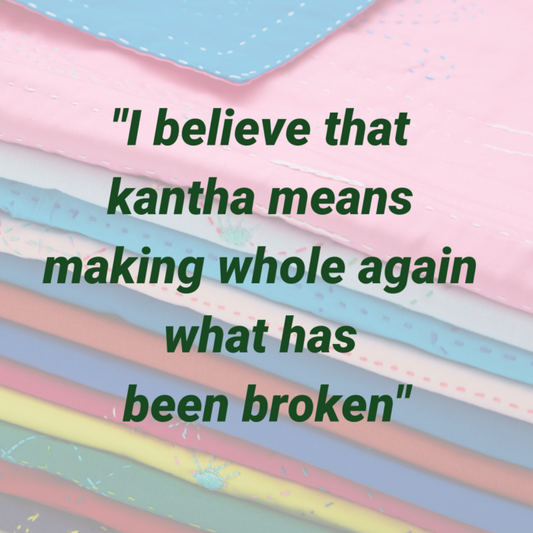 East meets West: Regenerating the ‘kantha’ tradition