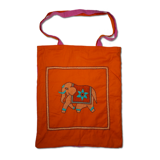 Tote Bags - Dinajpur (Elephant) Design